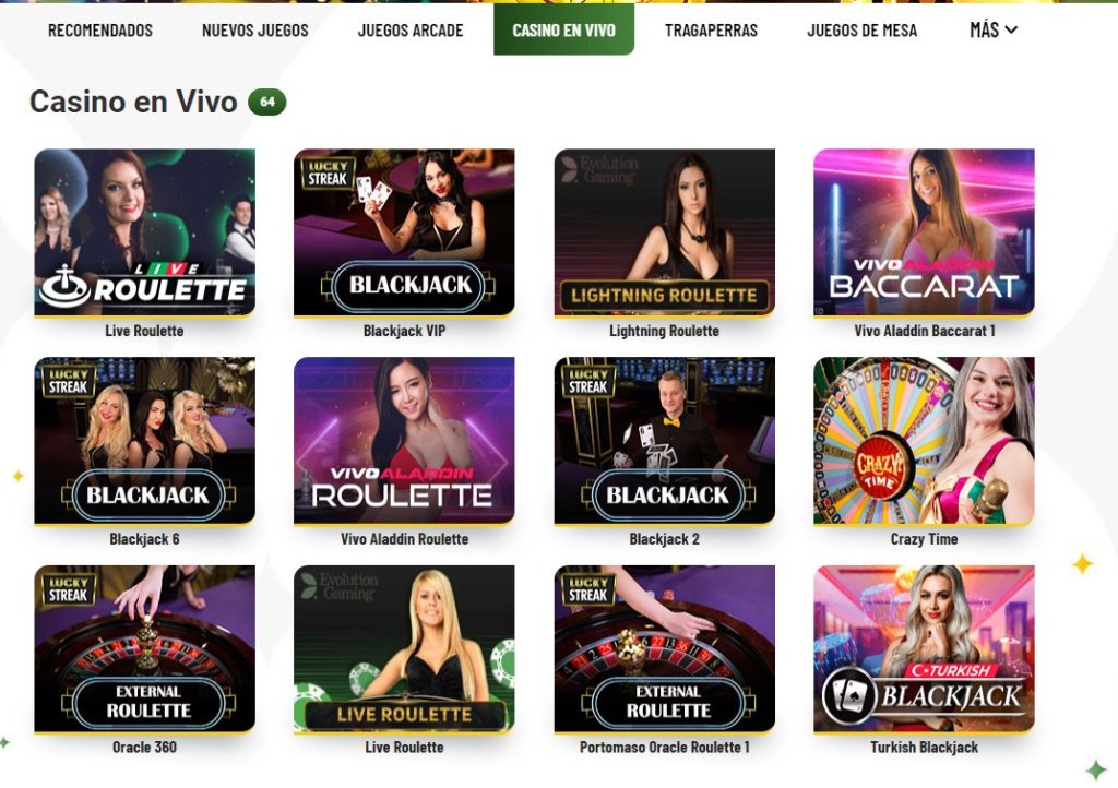 Casino en vivo MaChance