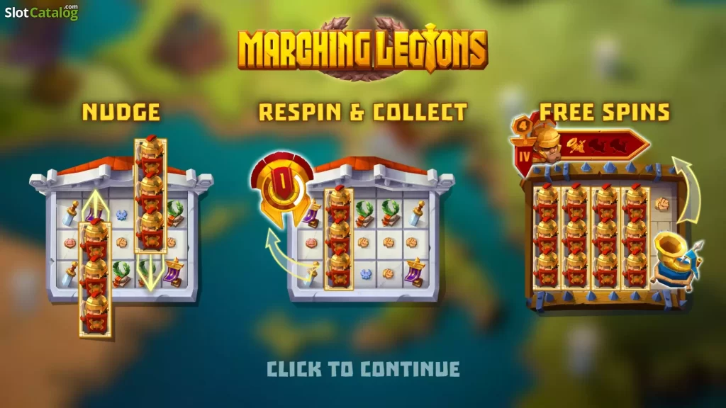 Tragamonedas con mejor rtp: Legiones Marchando (Relax Gaming)